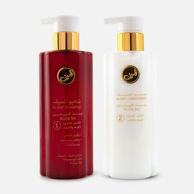 Olive Oil Hair Care Set - 2 pcs