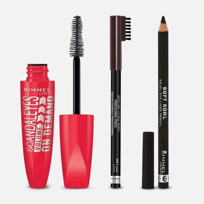 Volume On Demand Mascara + Kohl + Brow Pencil Kit