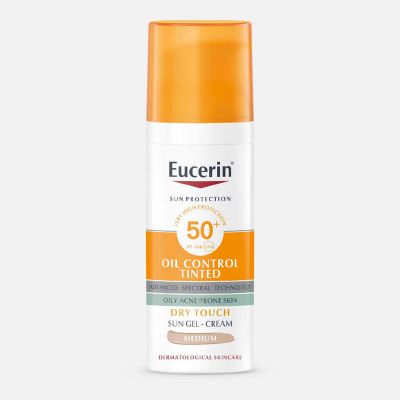 Sun Oil Control Gel-Cream Tinted CC Medium SPF 50+