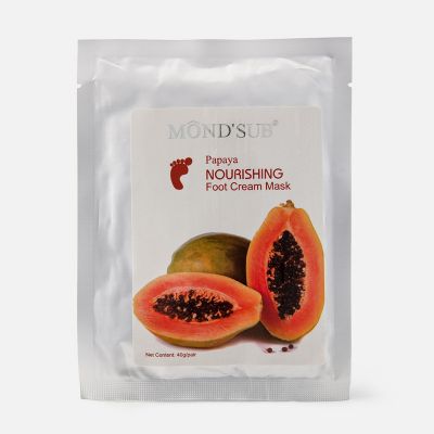 Papaya Nourishing Foot Cream Mask