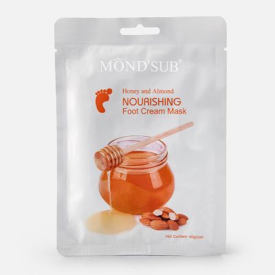 Honey And Almond Nourishing Foot Cream Mask