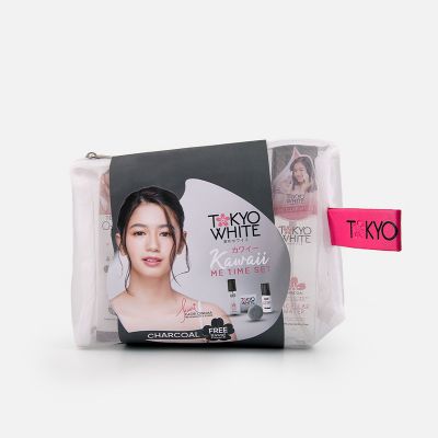 Tokyo White Kawaii Charcoal Set