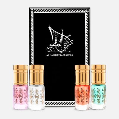 Musk Red, Blue, Sensation and Tahara Gift Set - 4 Pcs
