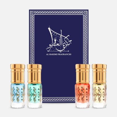 Rainbow Musk Red, Yellow, Green and Blue Gift Set - 4 Pcs