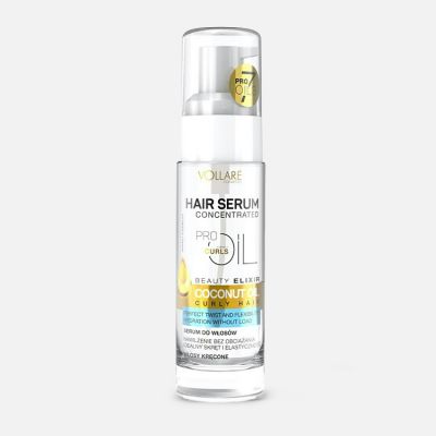 Coconut Oil Concentrated Hair Serum For Curly Hair