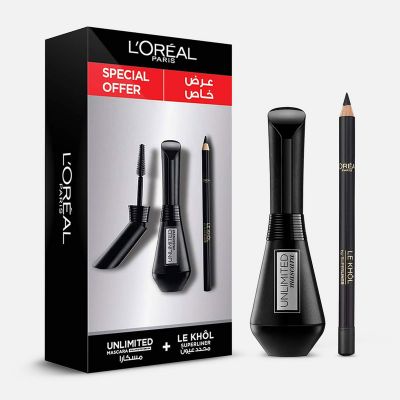 Unlimited Mascara + Super Liner Le Kohl Set