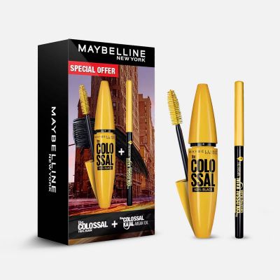 Colossal Kajal Argan Oil Eyeliner & The Colossal Mascara Set - 2 Pcs