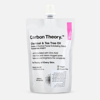 Charcoal & Tea Tree Oil Breakout Control Facial Exfoliating Scrub