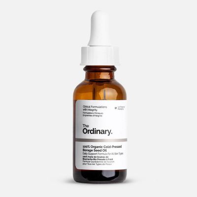 100% Organic Cold-Pressed Borage Seed Oil
