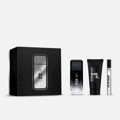 212 Vip Black Gift Set - 3 Pcs