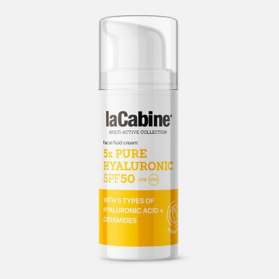 5X Pure Hyaluronic Facial Fluid Cream SPF50