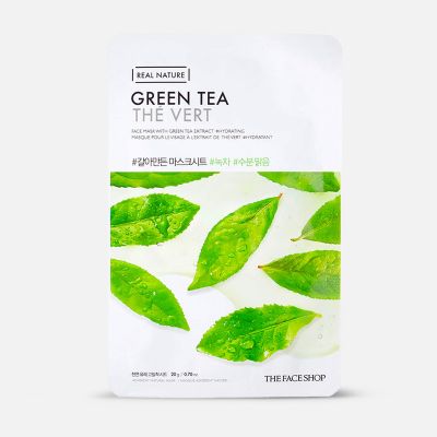 Real Nature Green Tea Face Mask