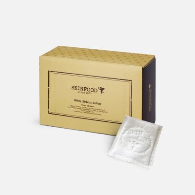 White Emboss Cotton