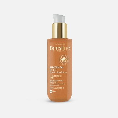 Gold Shimmering Suntan Oil