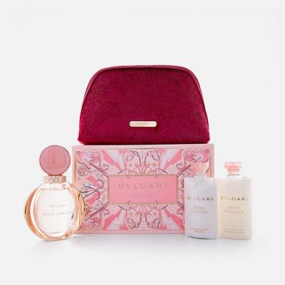 Rose Goldea 4PC With Pouch Set