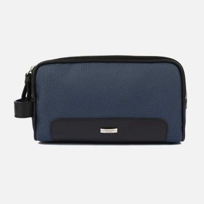 Blue Jeans Double Zip Travel Toiletry