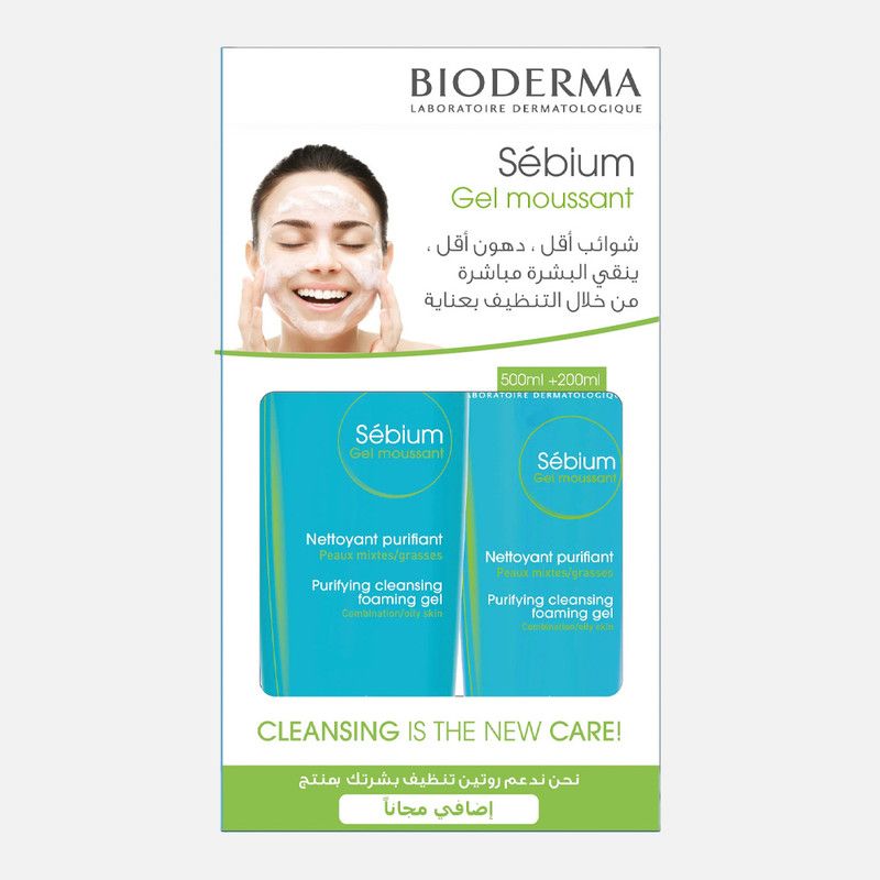 Sebium Foaming Gel Duo
