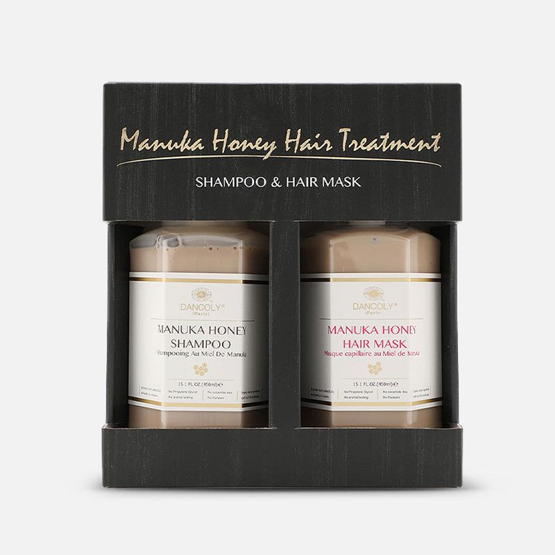 Manuka Honey Hair Treatment Shampoo Mask Set
