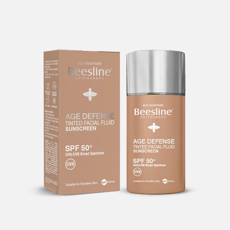 Age Defense Tinted Facial Fluid Sunscreen SPF50