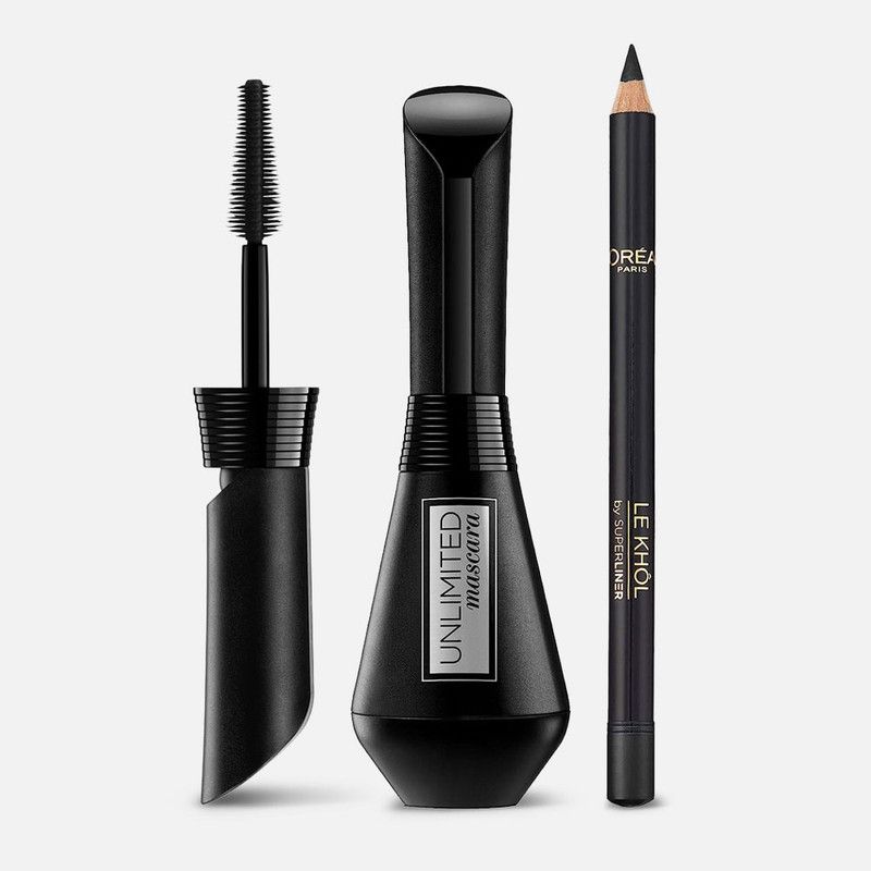 Unlimited Mascara + Super Liner Le Kohl Set