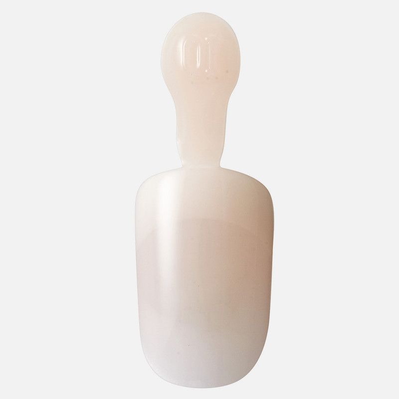 Salon Acrylic Nude French Nails