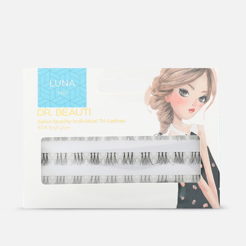 Salon Quality Individual Trio Lash - Luna