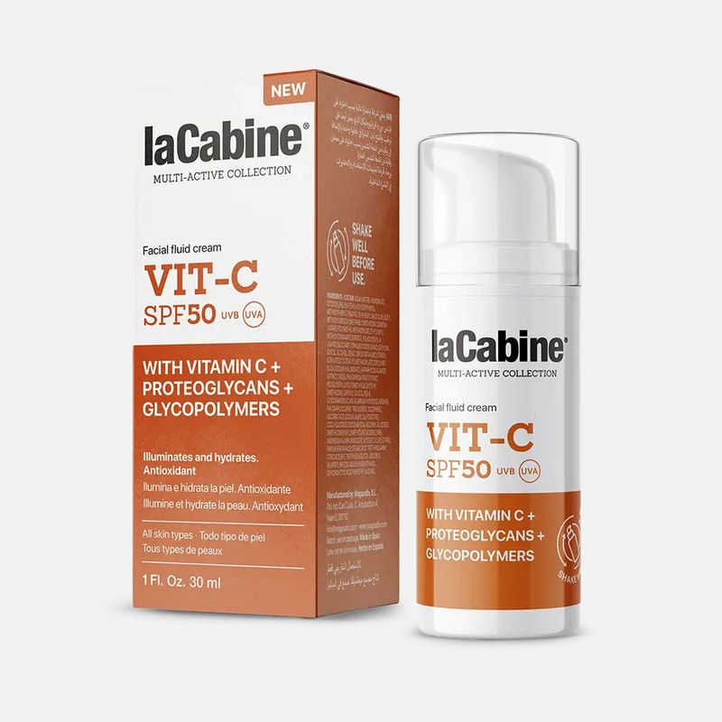 Vit-C Facial Fluid Cream SPF50