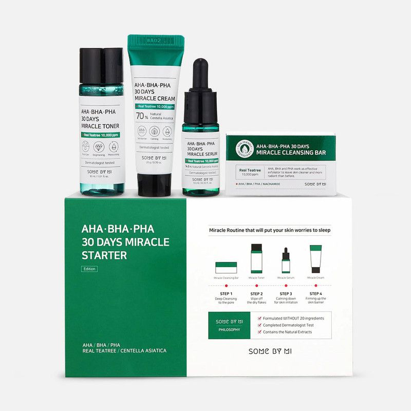 AHA,BHA,PHA 30 Days Miracle Starter Kit