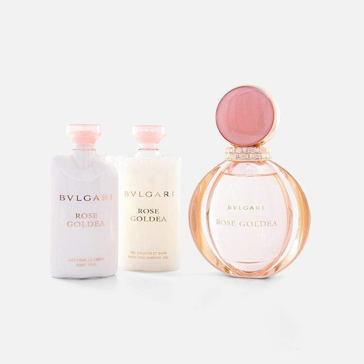 Rose Goldea 4PC With Pouch Set