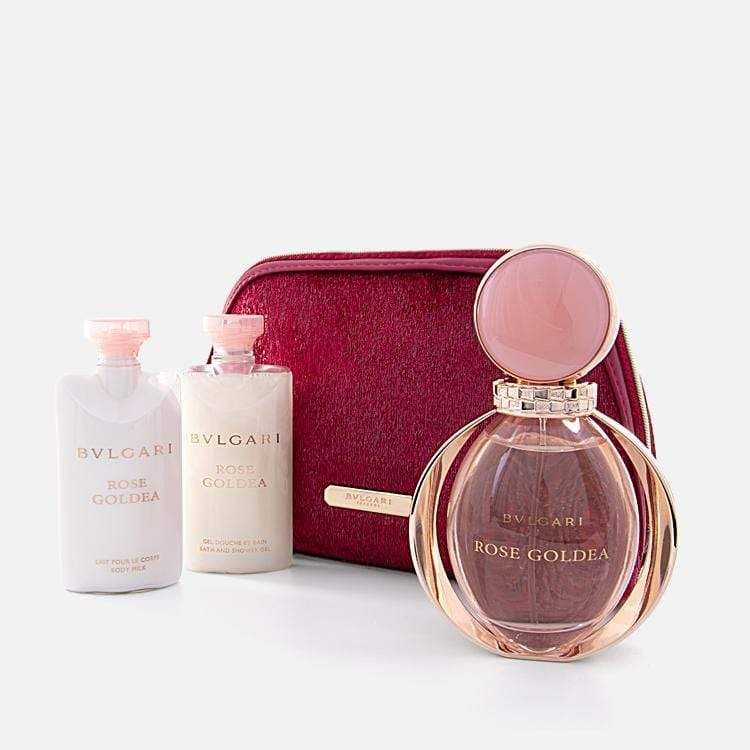 Rose Goldea 4PC With Pouch Set