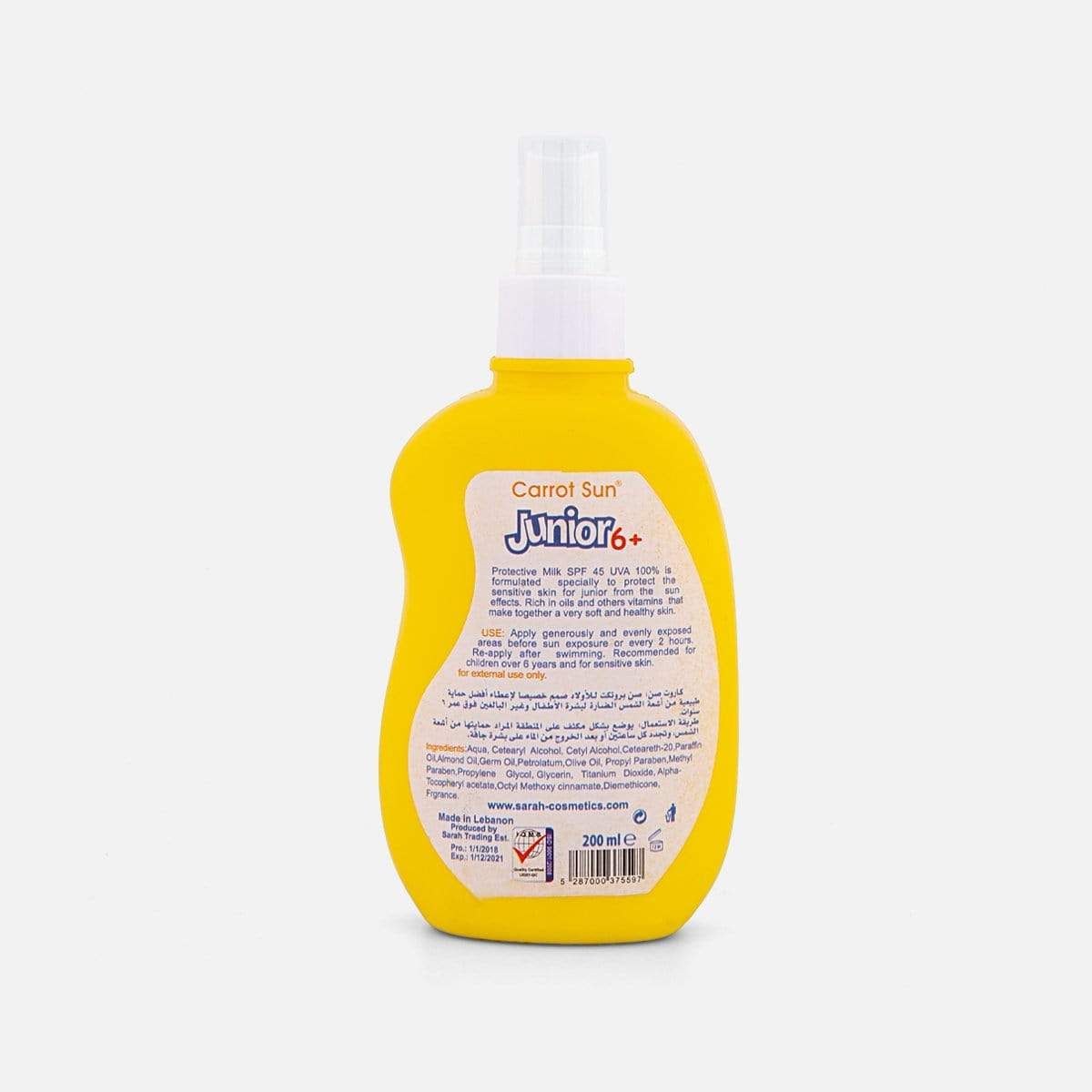 Junior 6+ Sun Sun Protection Milk