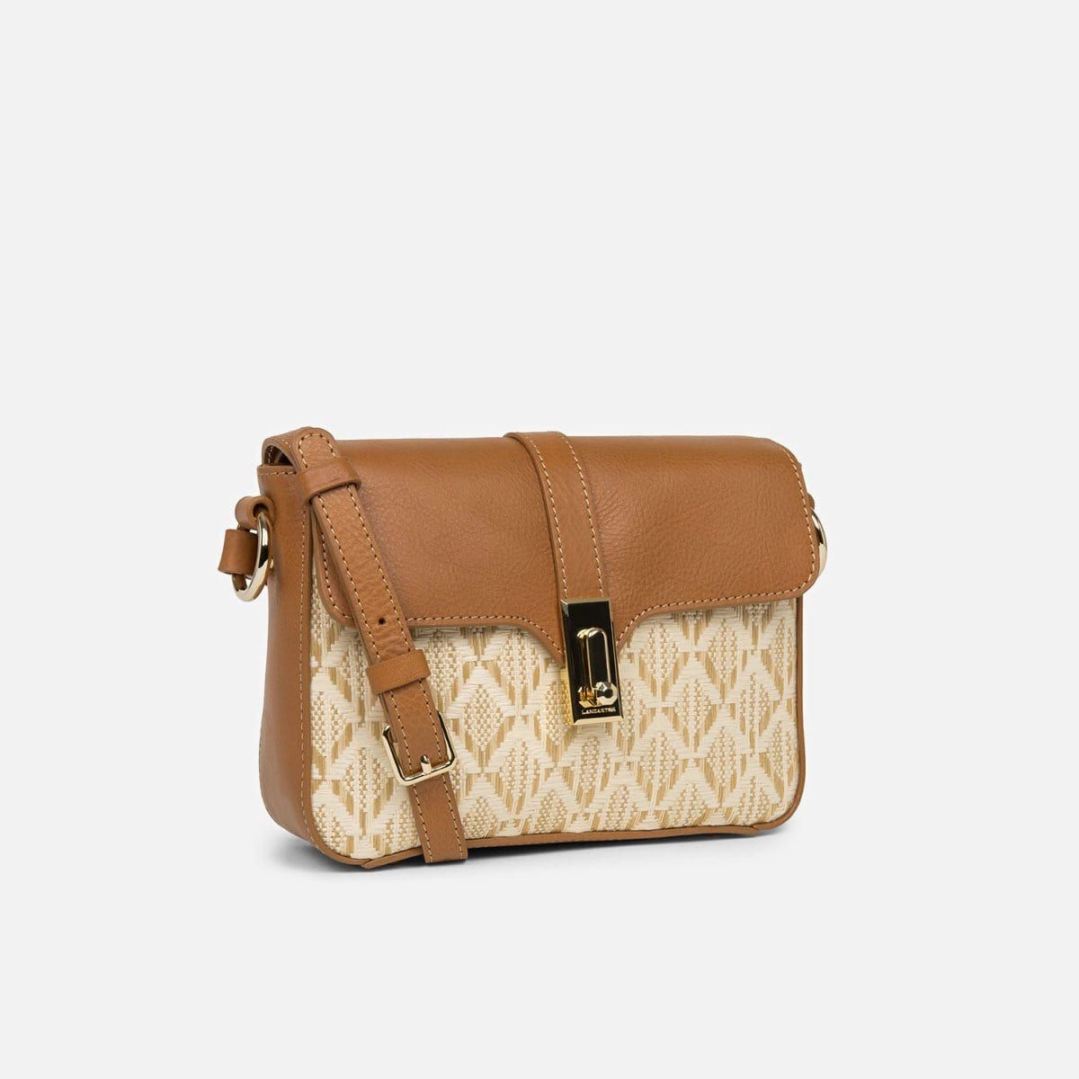 Graphic Osier Crossbody Bag