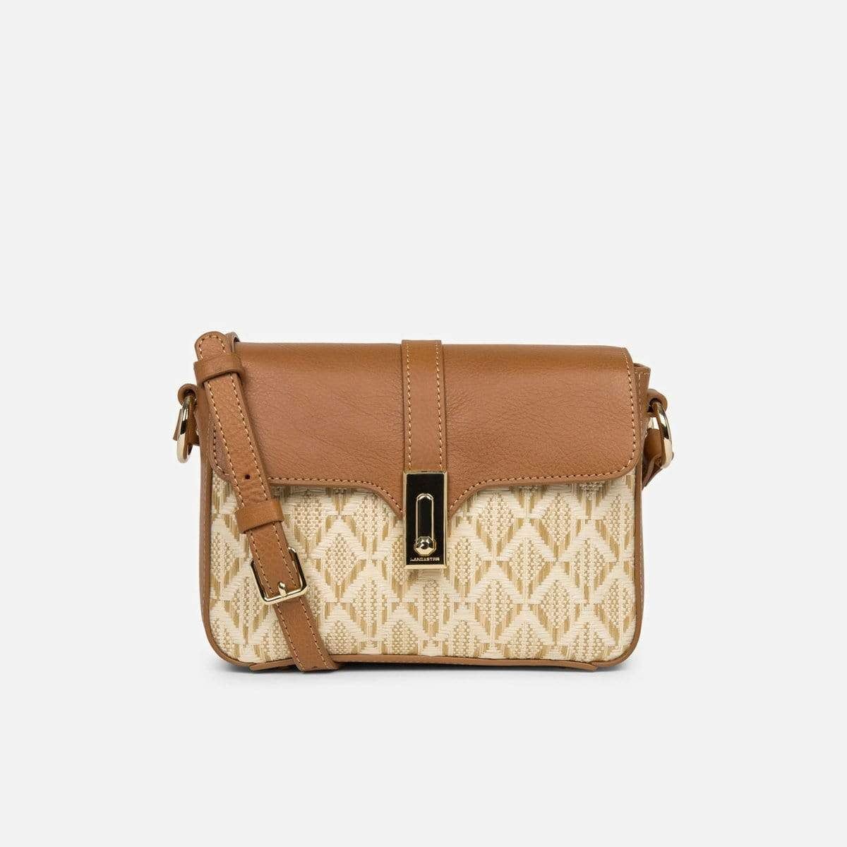 Graphic Osier Crossbody Bag