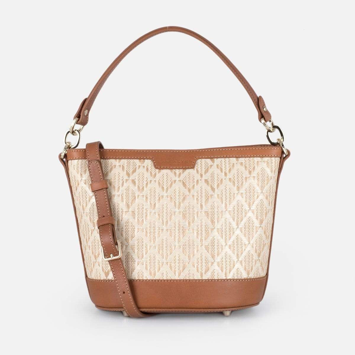 Graphic Osier Shoulder Bag