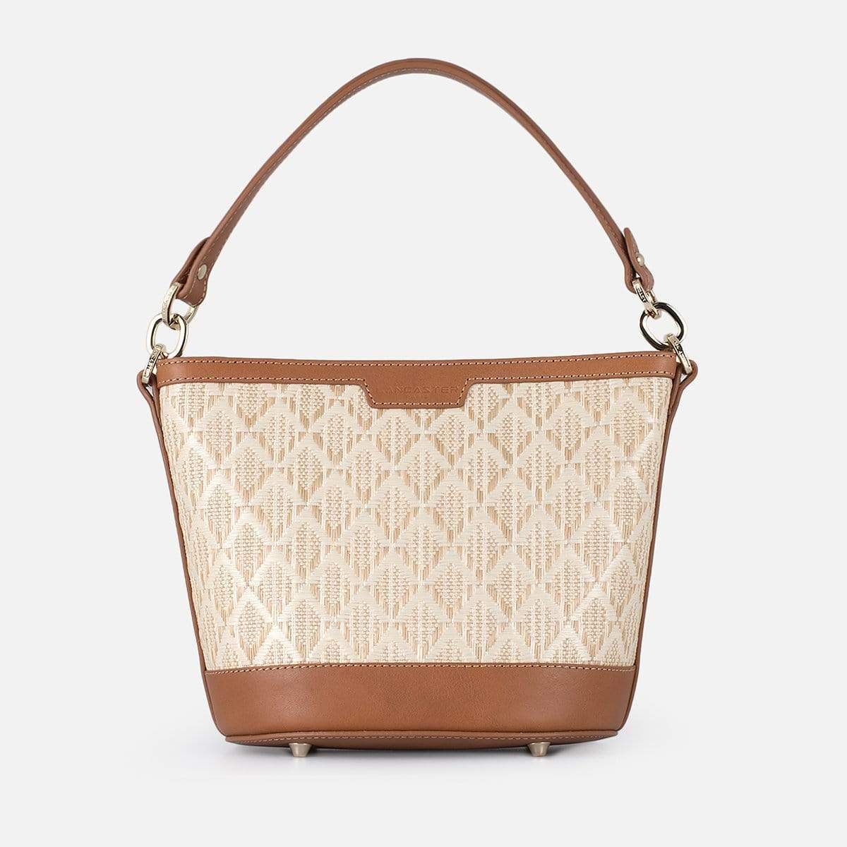 Graphic Osier Shoulder Bag