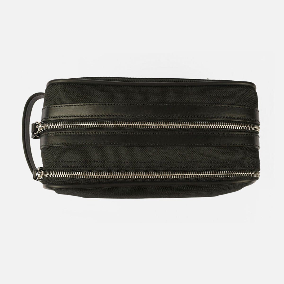 Black Double Zip Travel Toiletry