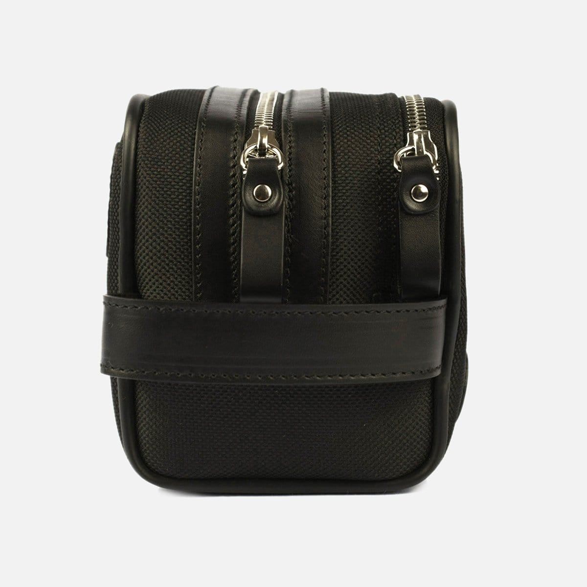 Black Double Zip Travel Toiletry