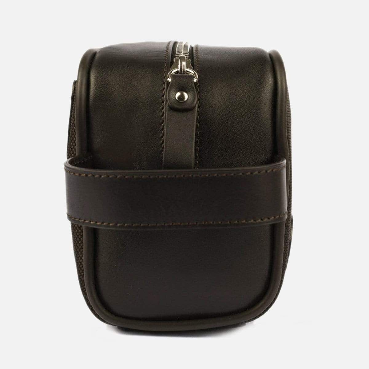 Brown Single Zip Travel Toiletry
