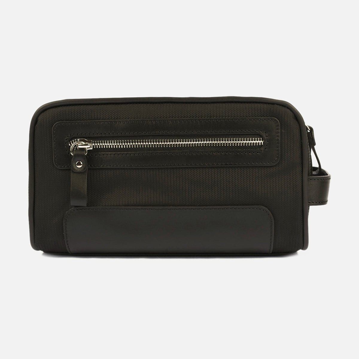 Black Double Zip Travel Toiletry