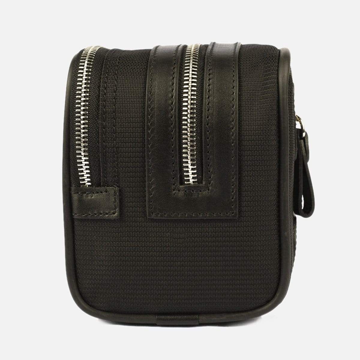 Black Double Zip Travel Toiletry