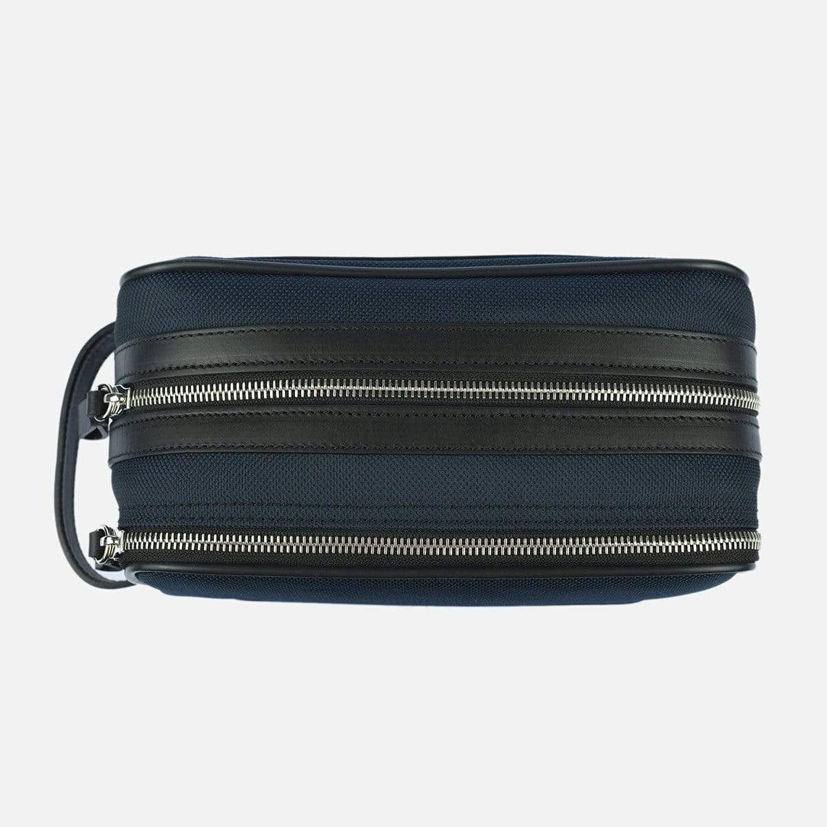 Blue Double Zip Travel Toiletry