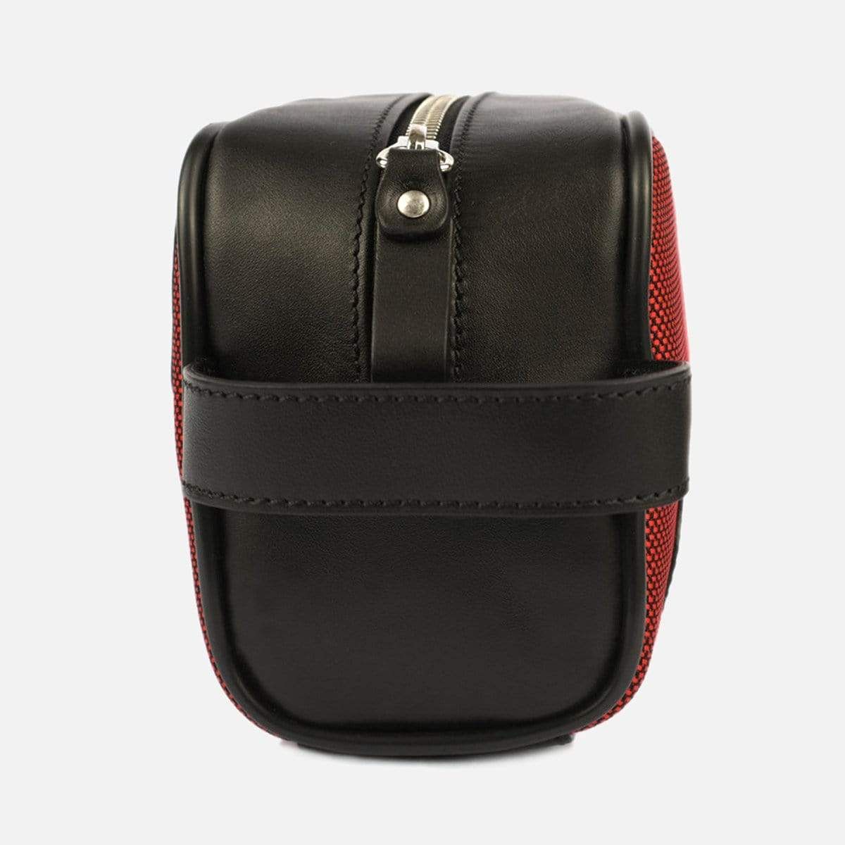 Red Single Zip Travel Toiletry