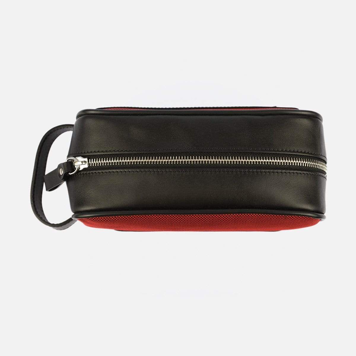 Red Single Zip Travel Toiletry
