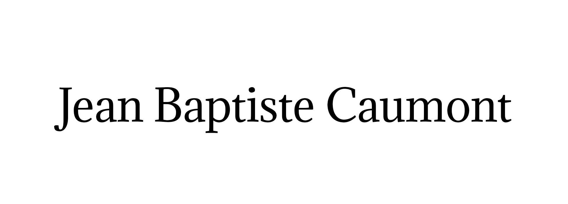 Jean Baptiste Caumont